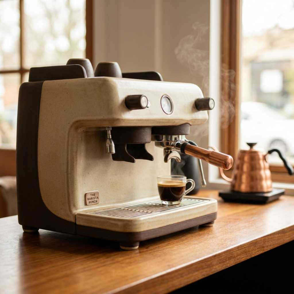 Studio Stoneware Dual-Boiler Espresso Machine