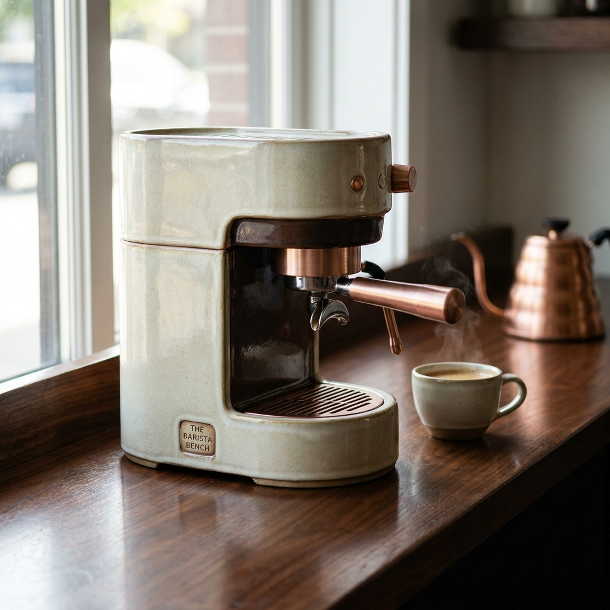 Copperline Stoneware Espresso Machine