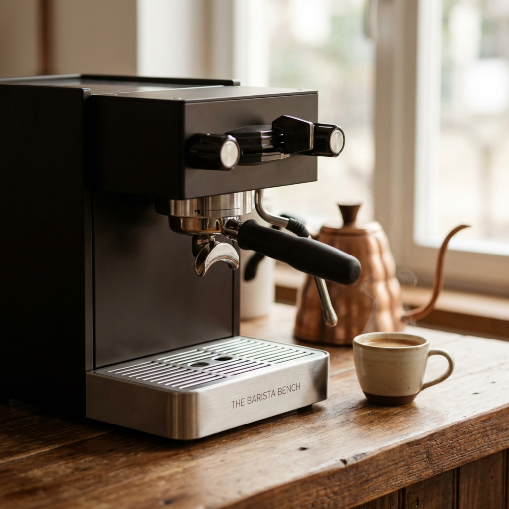 Kiln Matte Black Compact Espresso Machine
