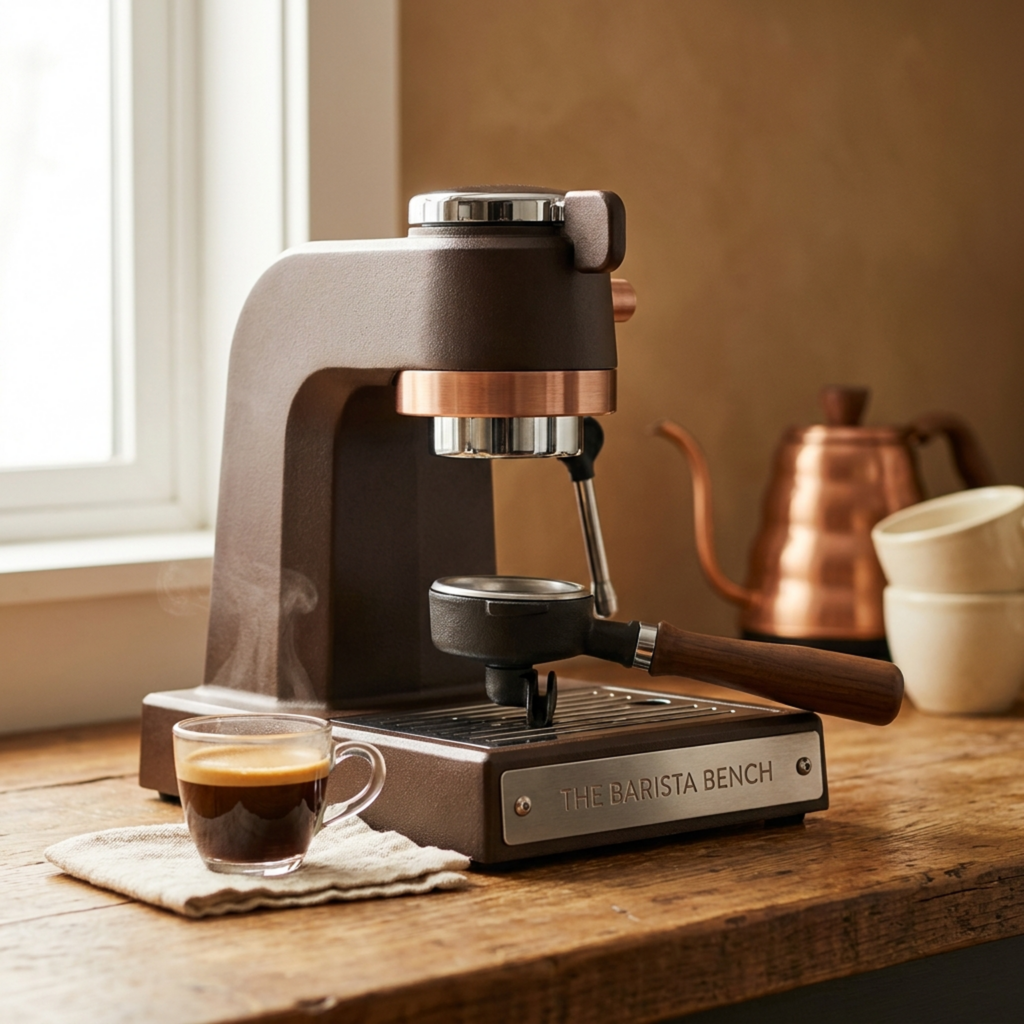 Kiln Cast Iron Compact Espresso Machine