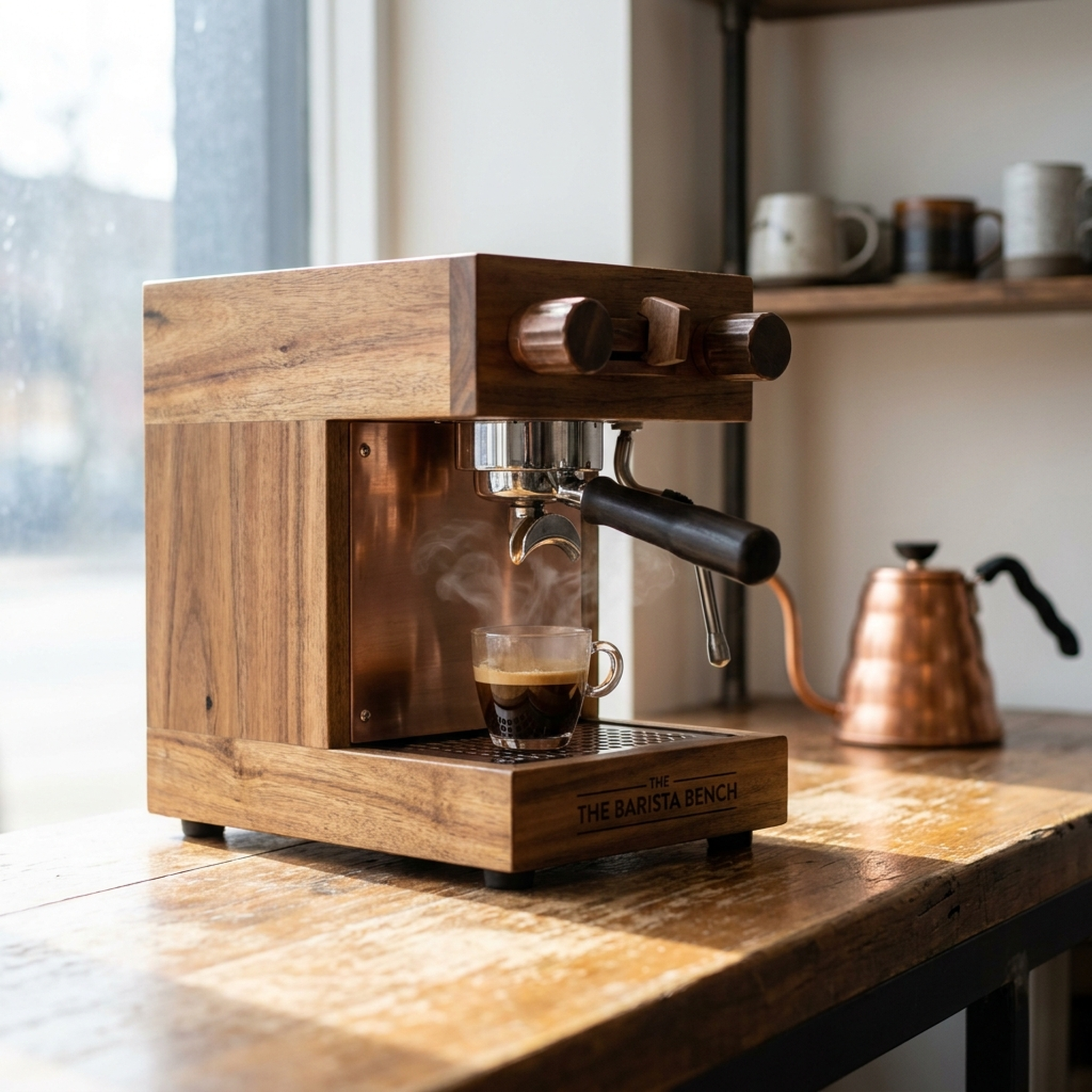 Studio Acacia Compact Espresso Machine