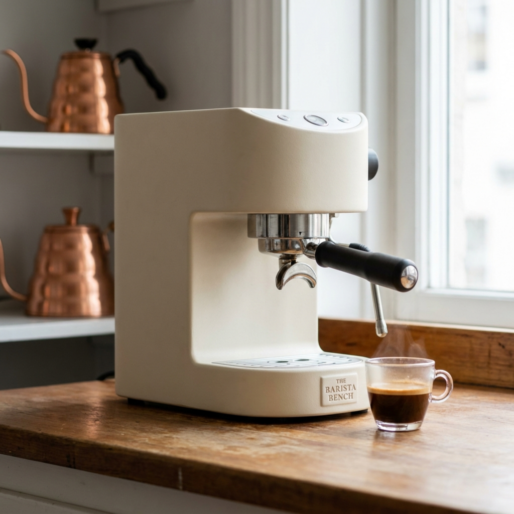 Matte Ceramic Dual-Boiler Espresso Machine