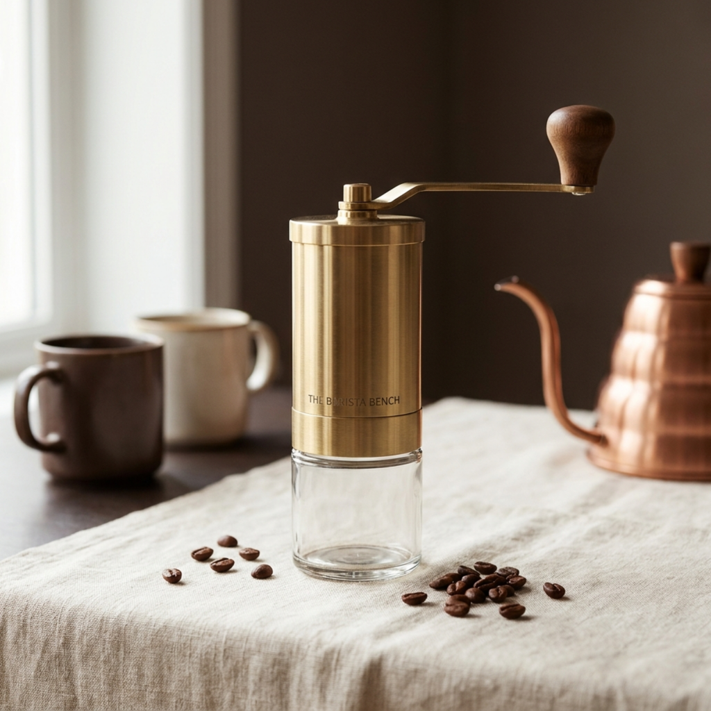 Heritage Brass Conical Burr Grinder