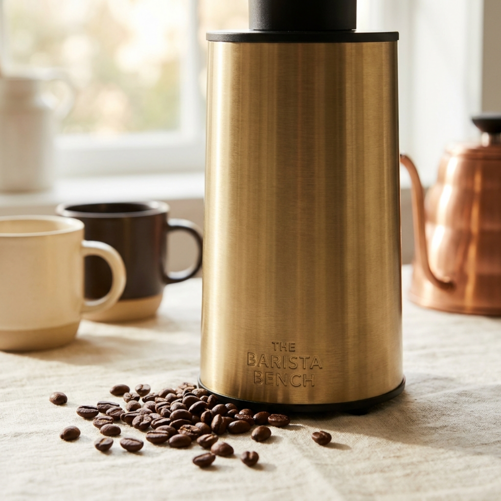 Everyday Brass Electric Burr Grinder