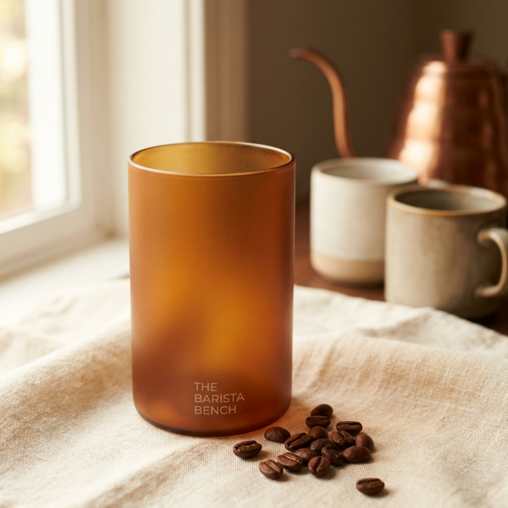 Matte Borosilicate Glass Travel Hand Grinder