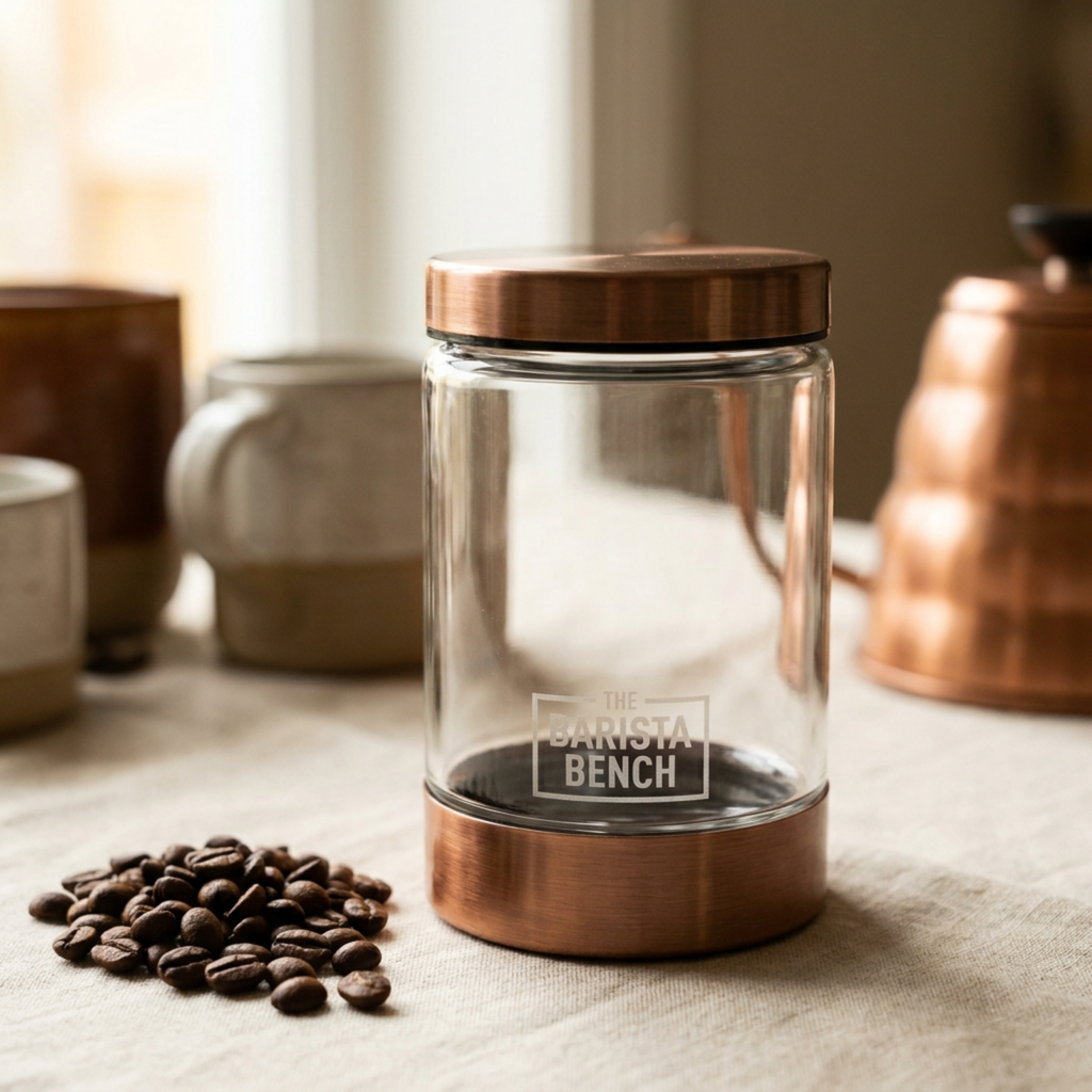 Nº7 Borosilicate Glass Flat-Burr Grinder