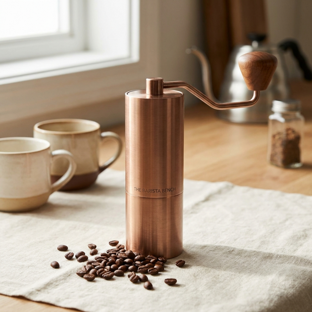 Nº7 Brushed Copper Travel Hand Grinder