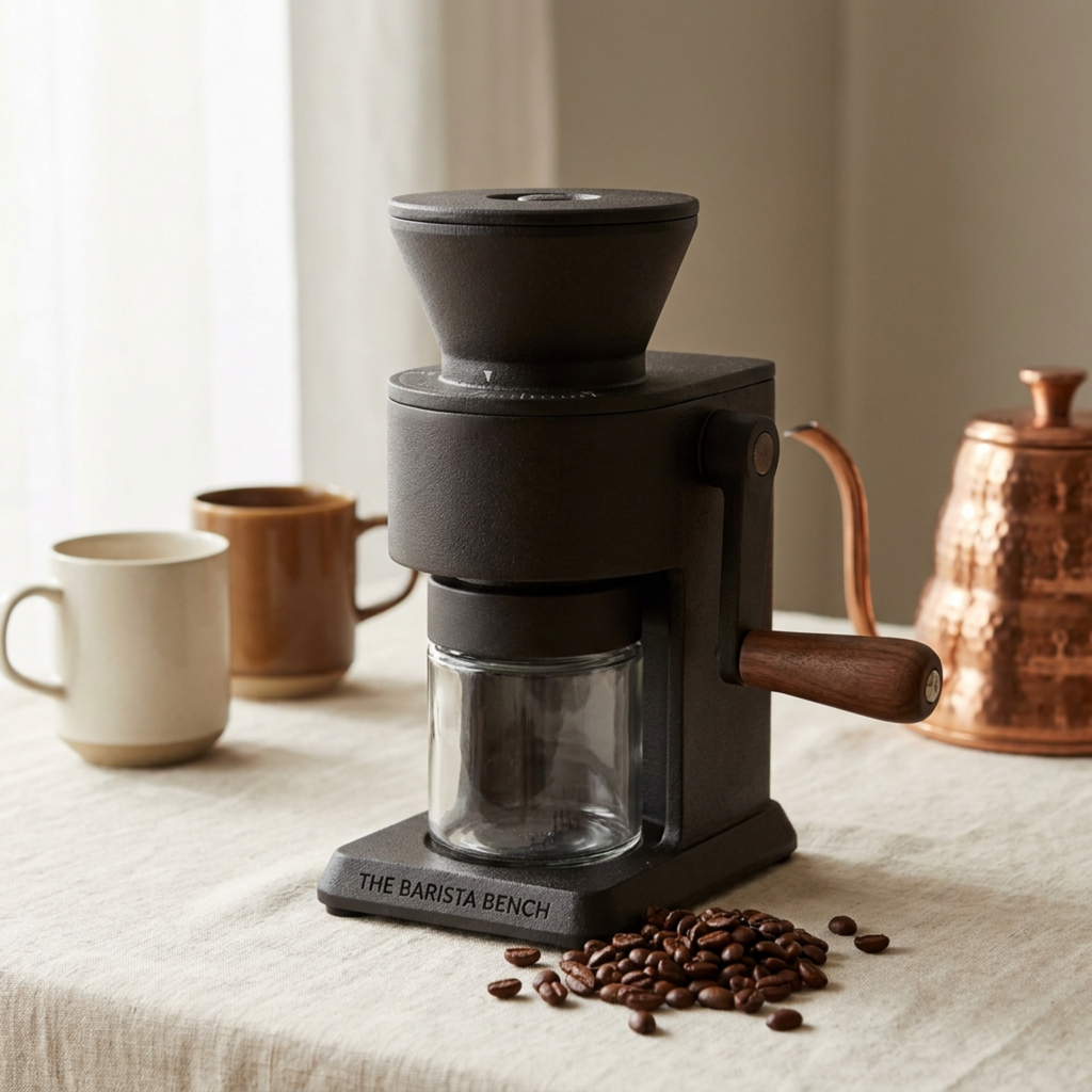Bench Cast Iron Conical Burr Grinder
