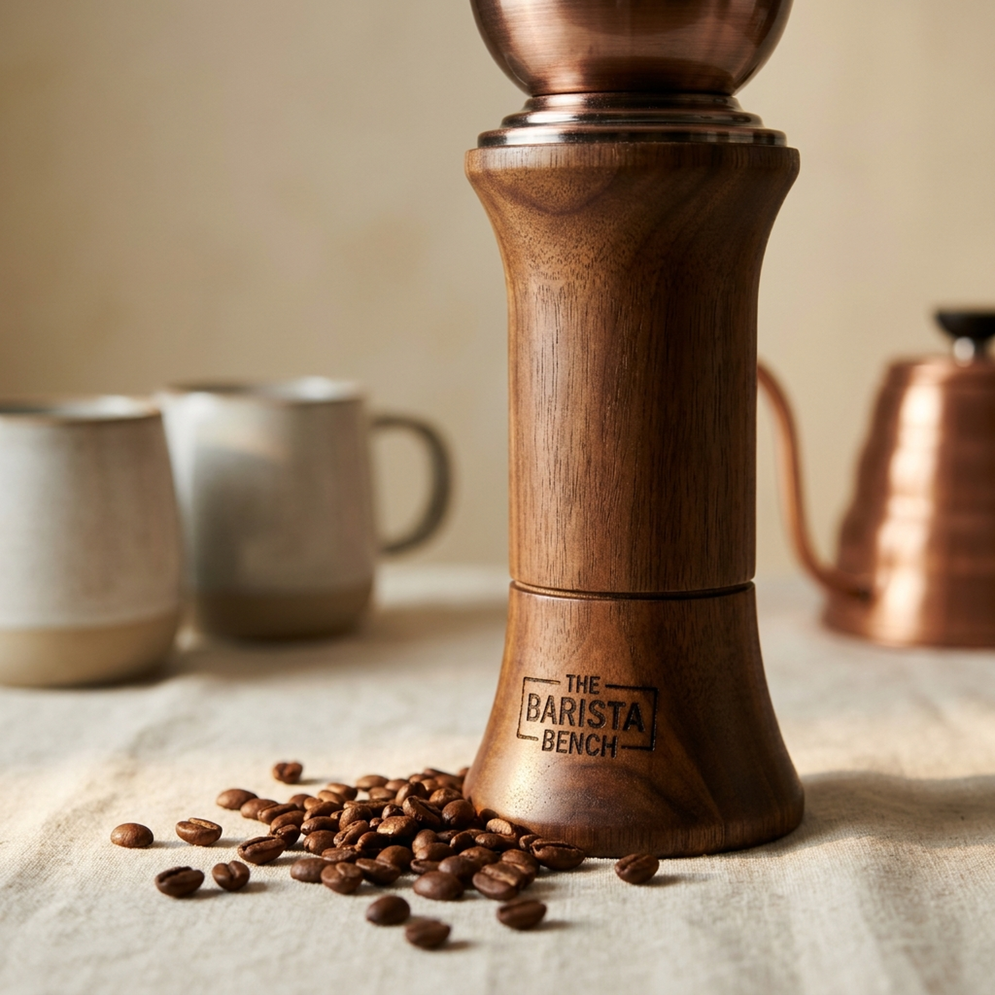 Heritage Acacia Espresso Grinder