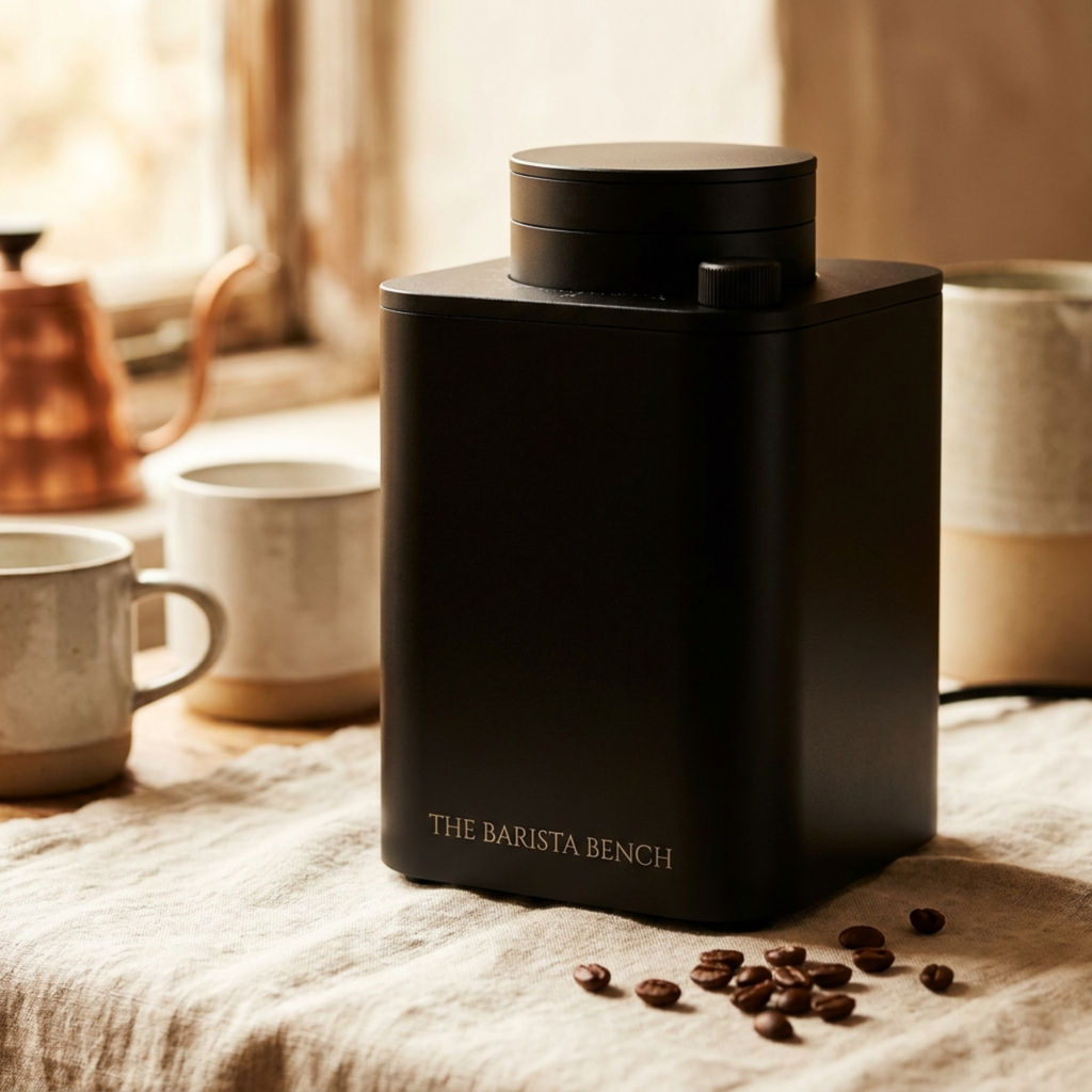 Bench Matte Black Flat-Burr Grinder