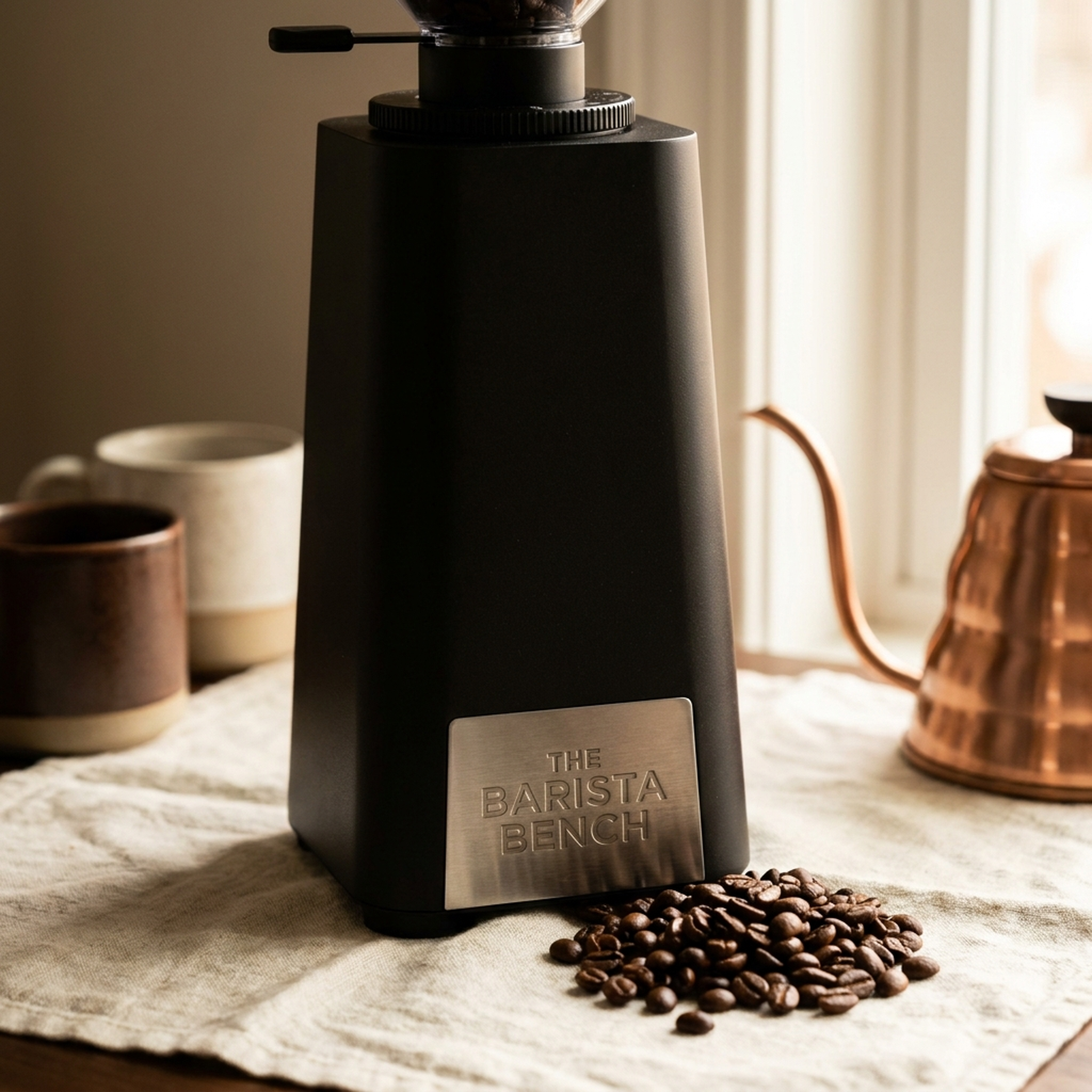 Copperline Matte Black Espresso Grinder