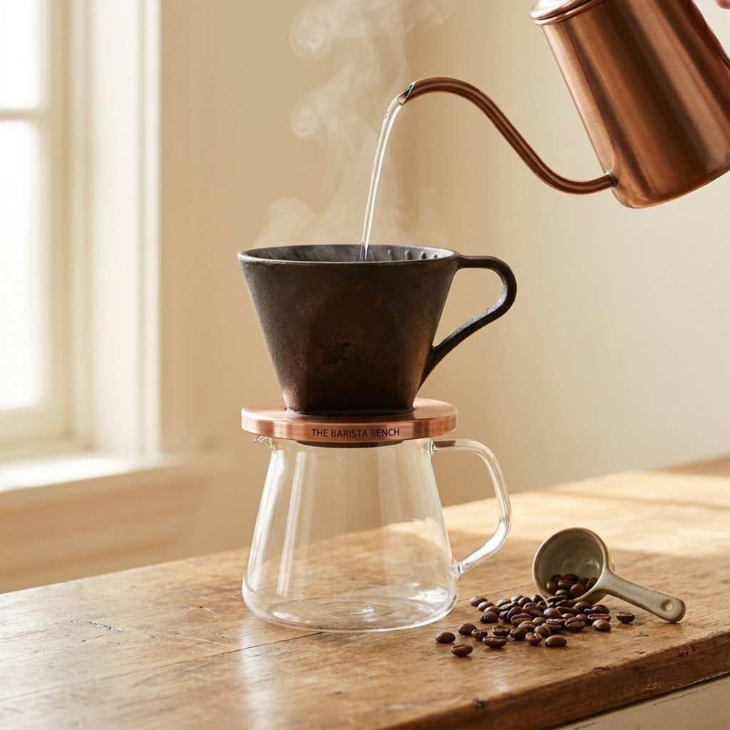 Copperline Cast Iron Pour-Over Dripper