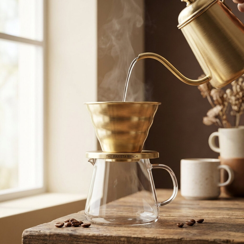 Roastery Brass Wave Dripper