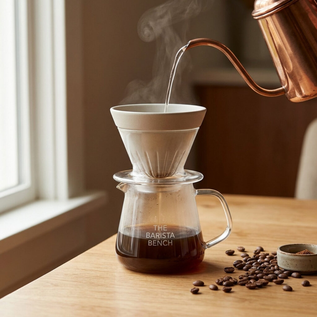 Artisan Borosilicate Glass Ceramic Dripper