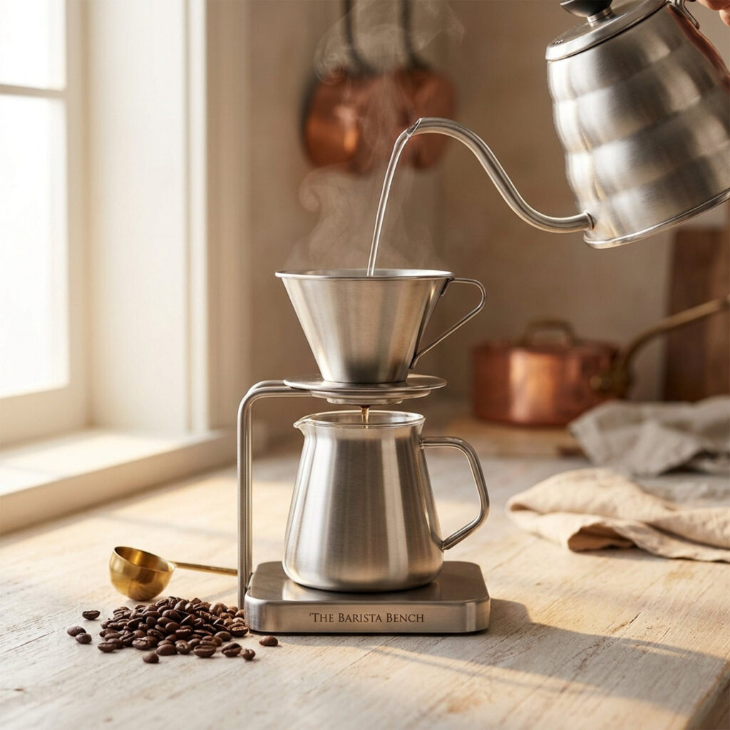 Nº7 Stainless Steel Pour-Over Stand