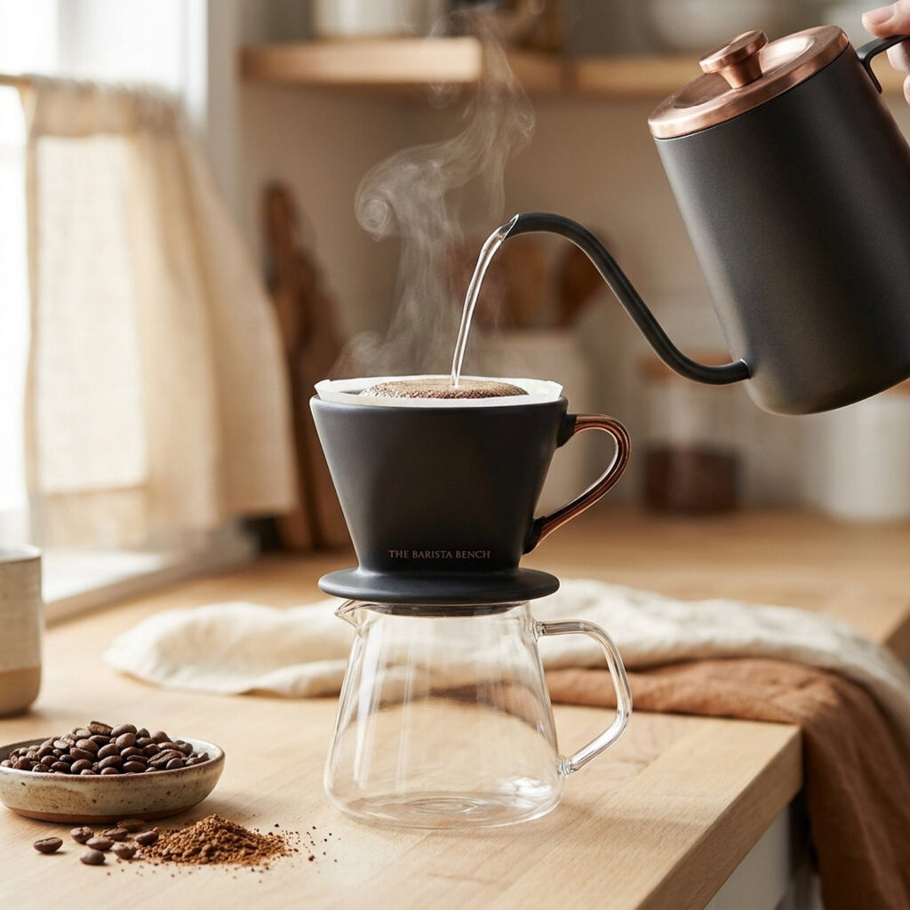 Roastery Matte Black Pour-Over Dripper