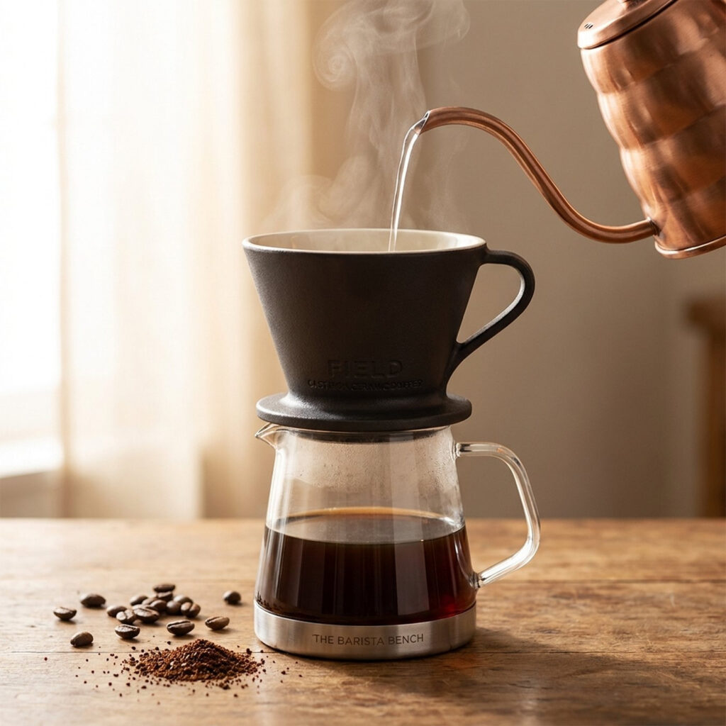 Field Cast Iron Ceramic Dripper