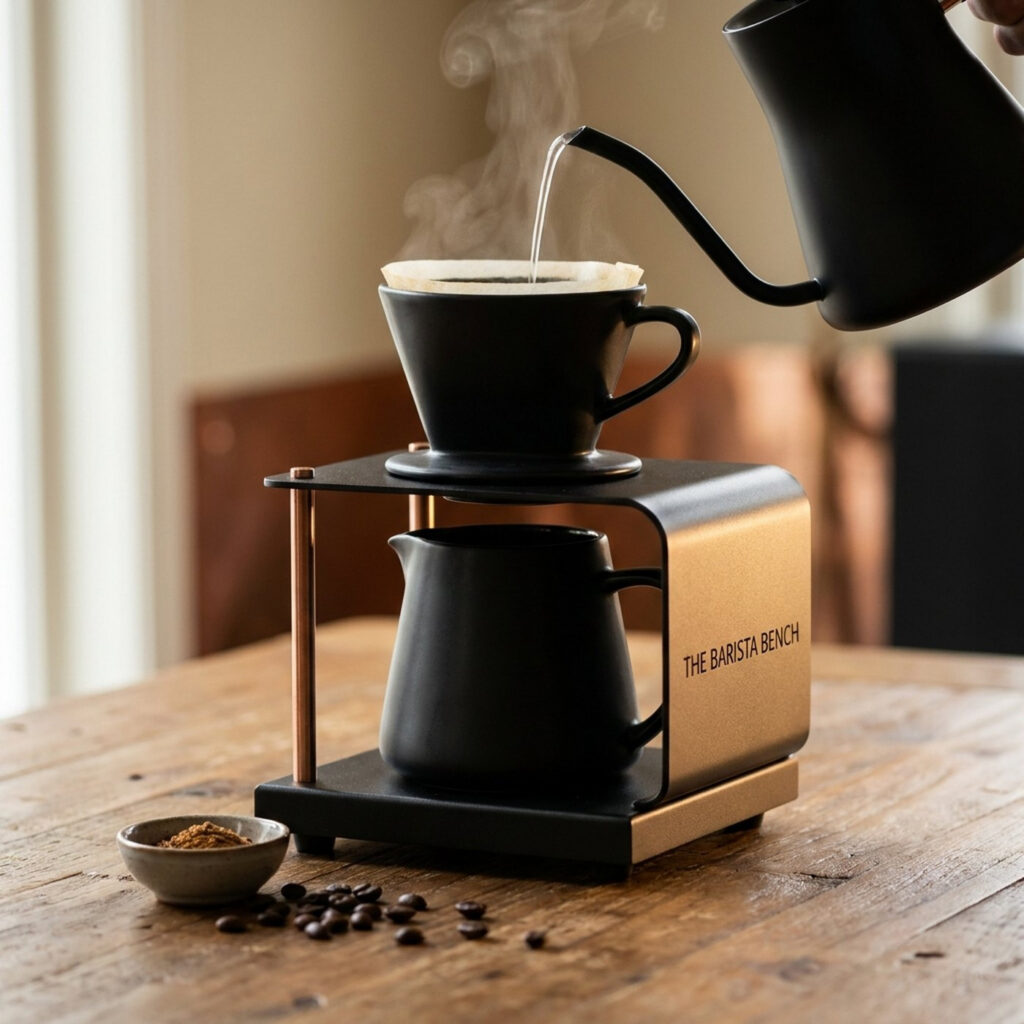 Kiln Matte Black Pour-Over Stand