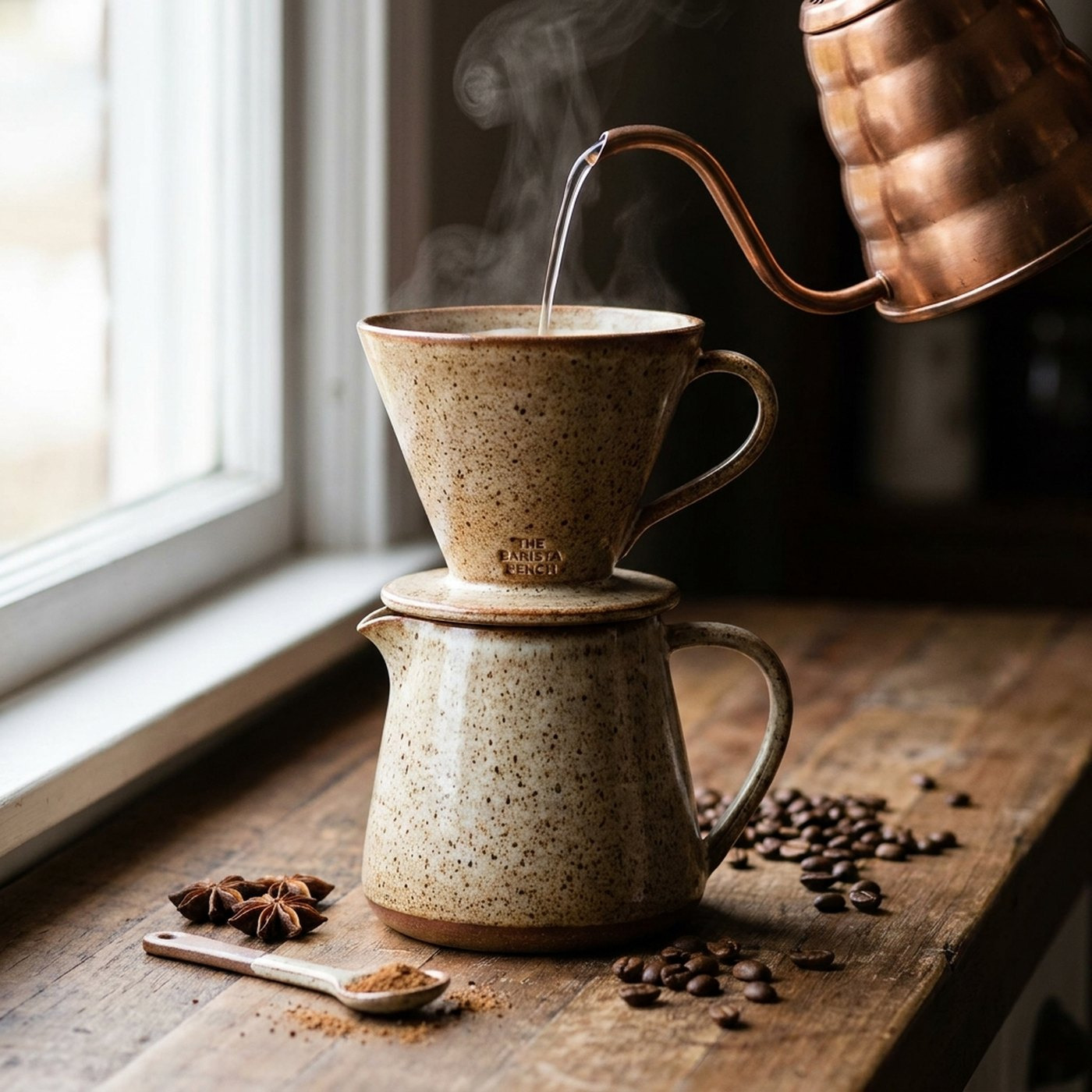 Copperline Ceramic Dripper — Stoneware