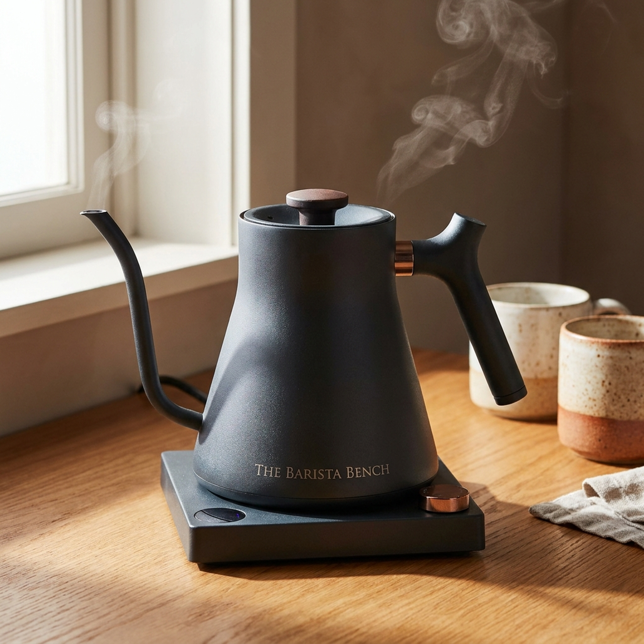 Slate Cast Iron Variable-Temp Kettle