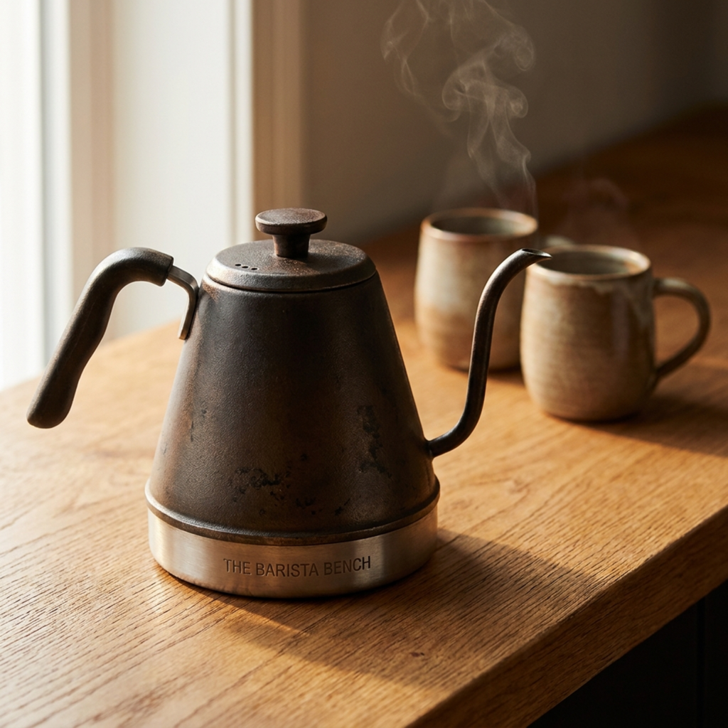 Reserve Cast Iron Gooseneck Kettle