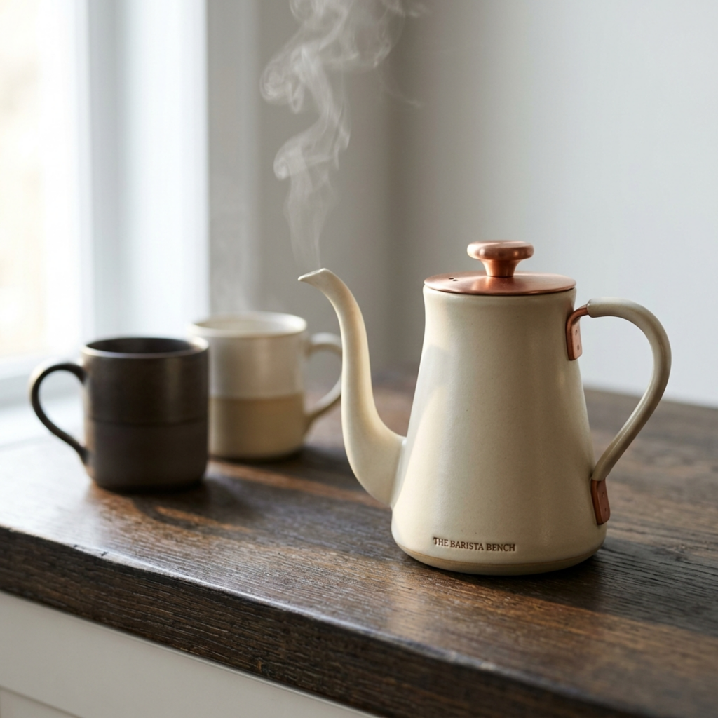 Copperline Ceramic Stovetop Gooseneck Kettle