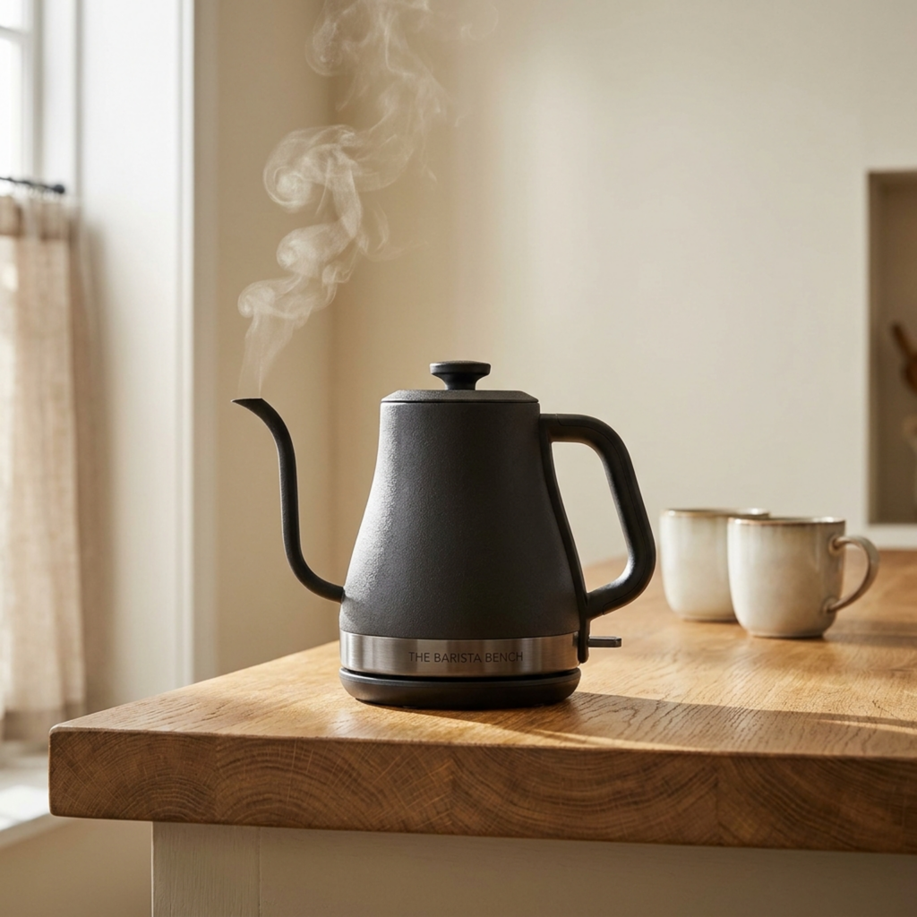 Signature Cast Iron Electric Gooseneck Kettle