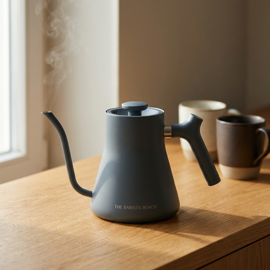 Slate Powder-Coated Steel Pour-Over Kettle