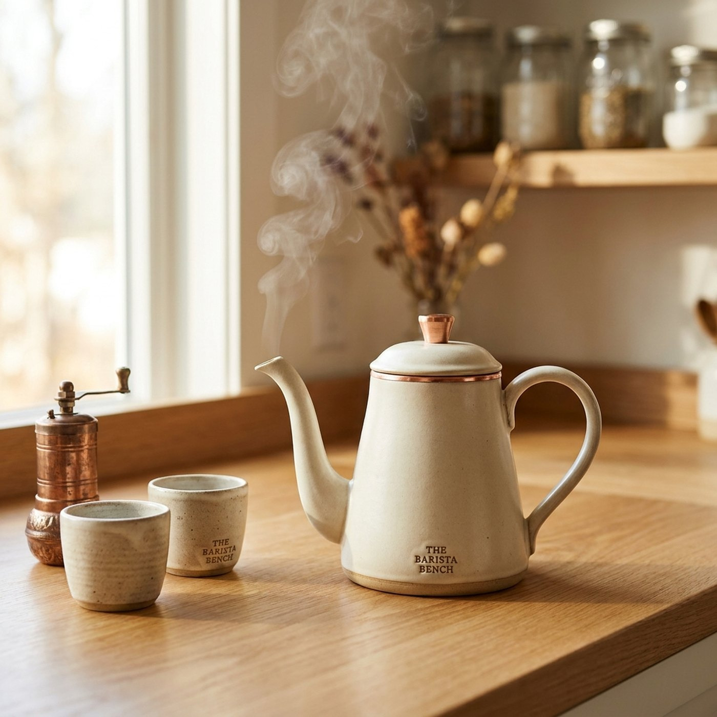 Everyday Stoneware Variable-Temp Kettle