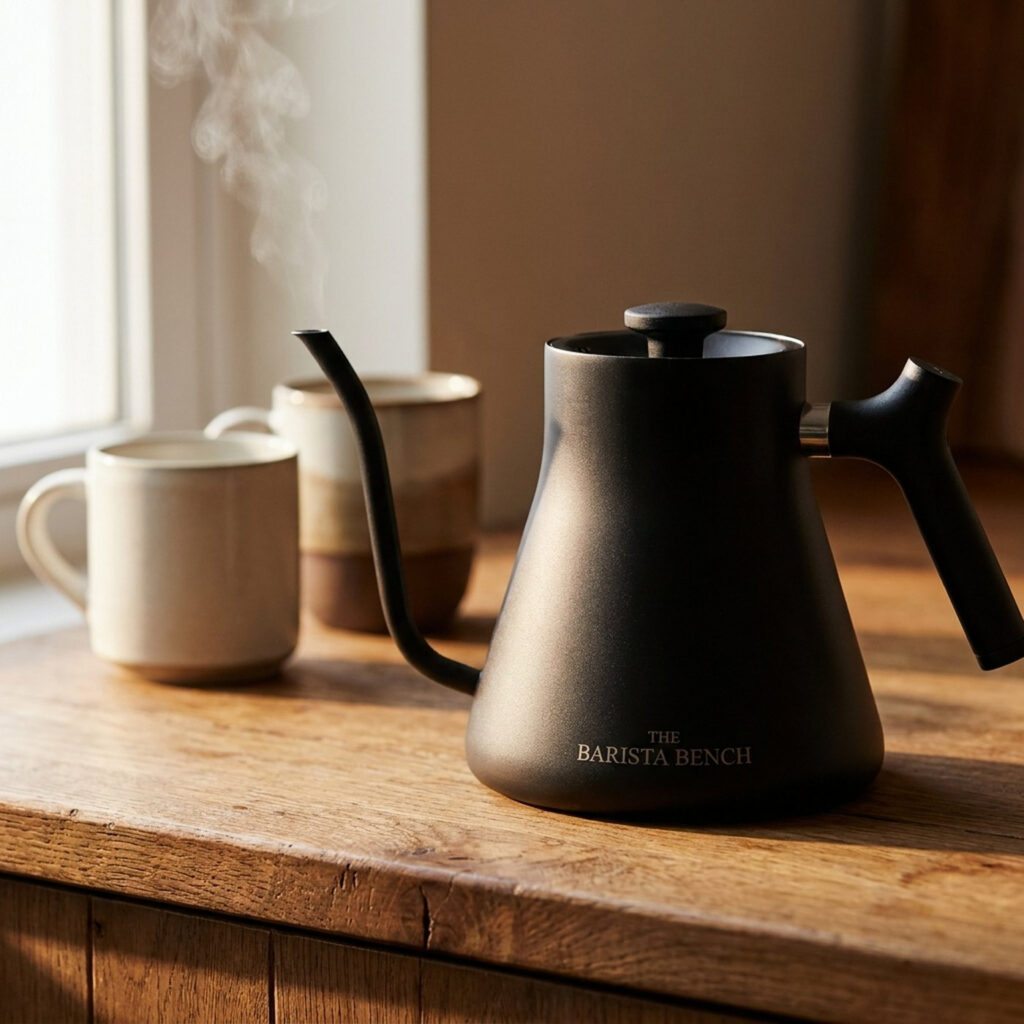 Roastery Matte Black Stovetop Gooseneck Kettle