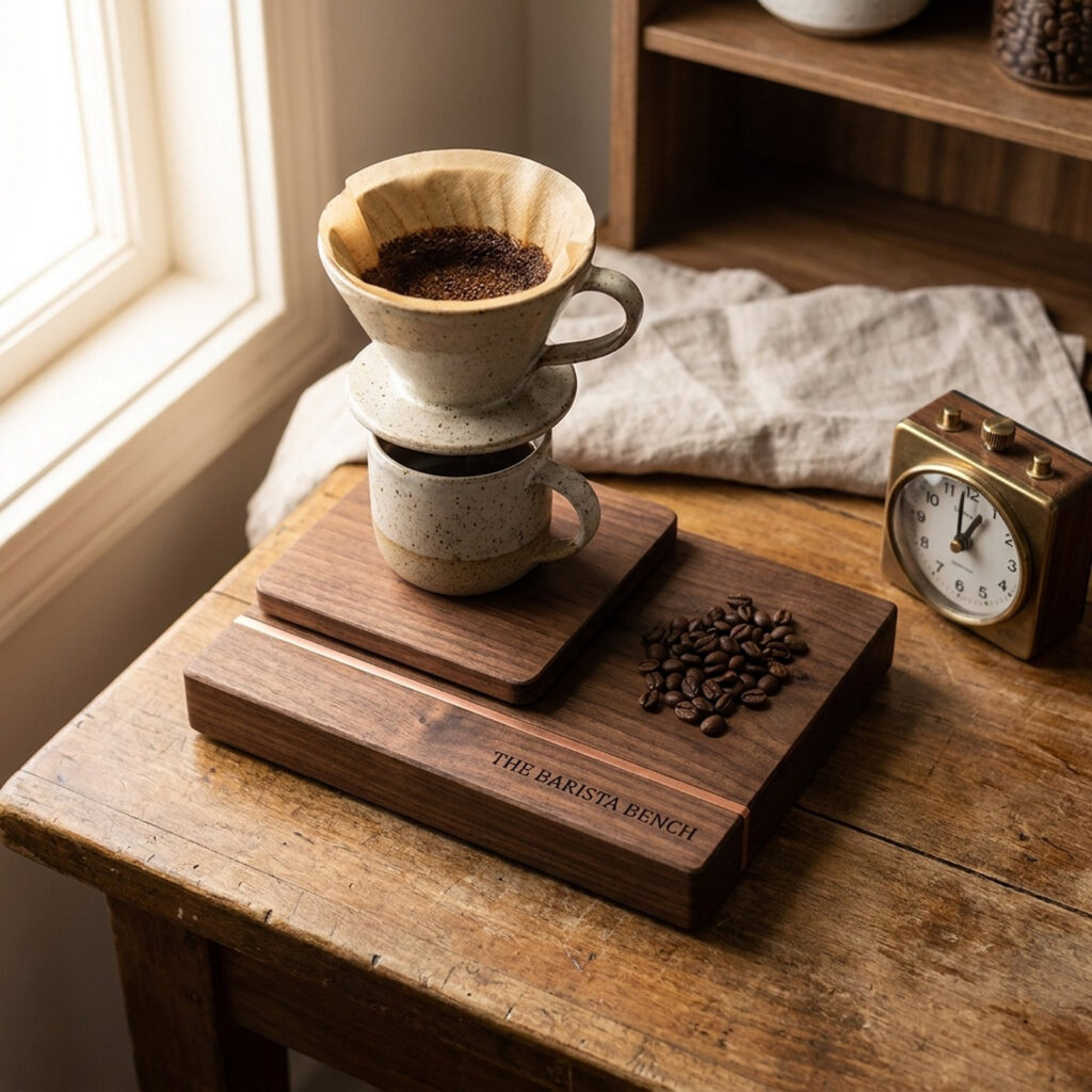 Reserve Acacia Coffee Scale