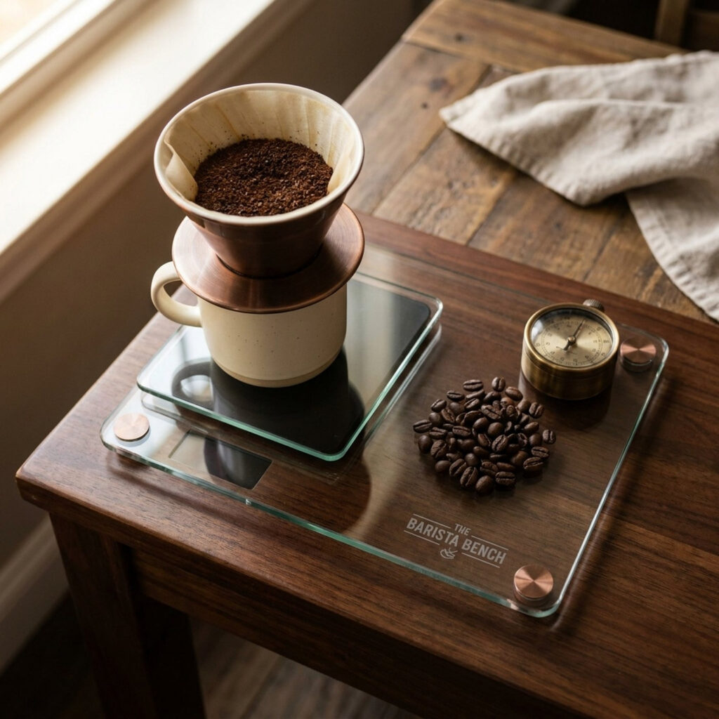 Roastery Borosilicate Glass Bench Scale