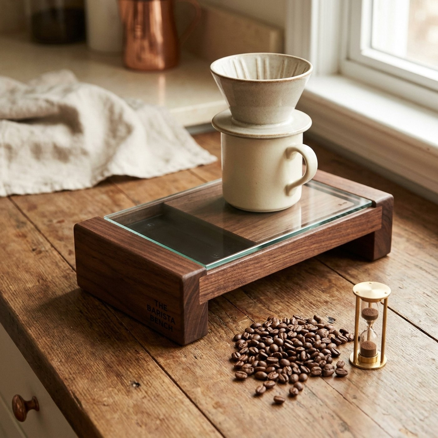 Kiln Walnut Bench Scale