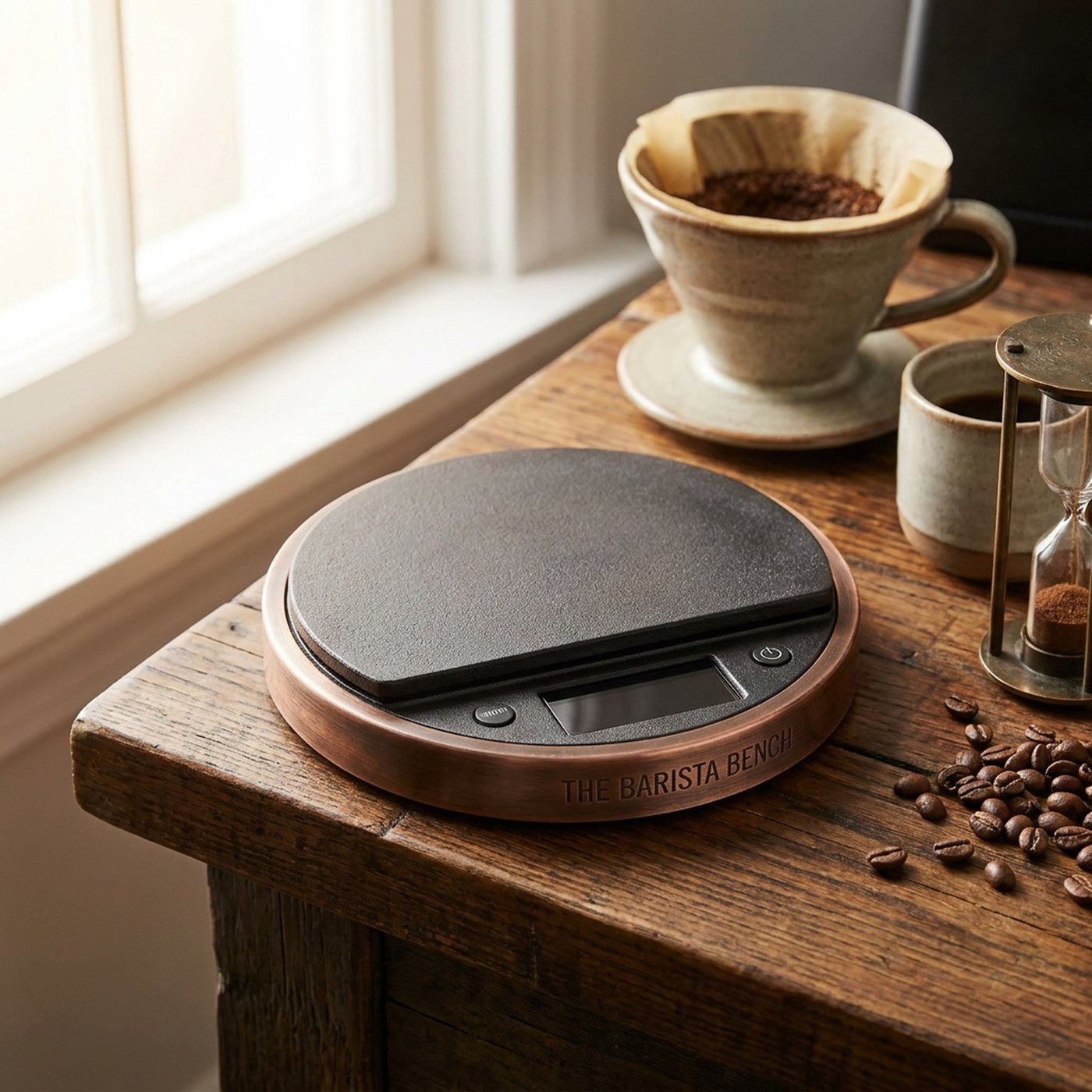 Craft Cast Iron Espresso Scale with Timer