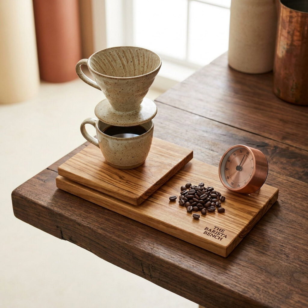 Everyday Olive Wood Coffee Scale