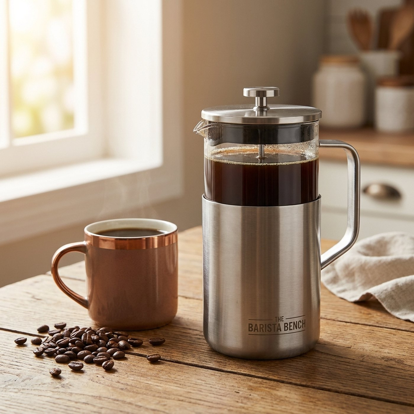 Copperline Stainless Steel Travel Press