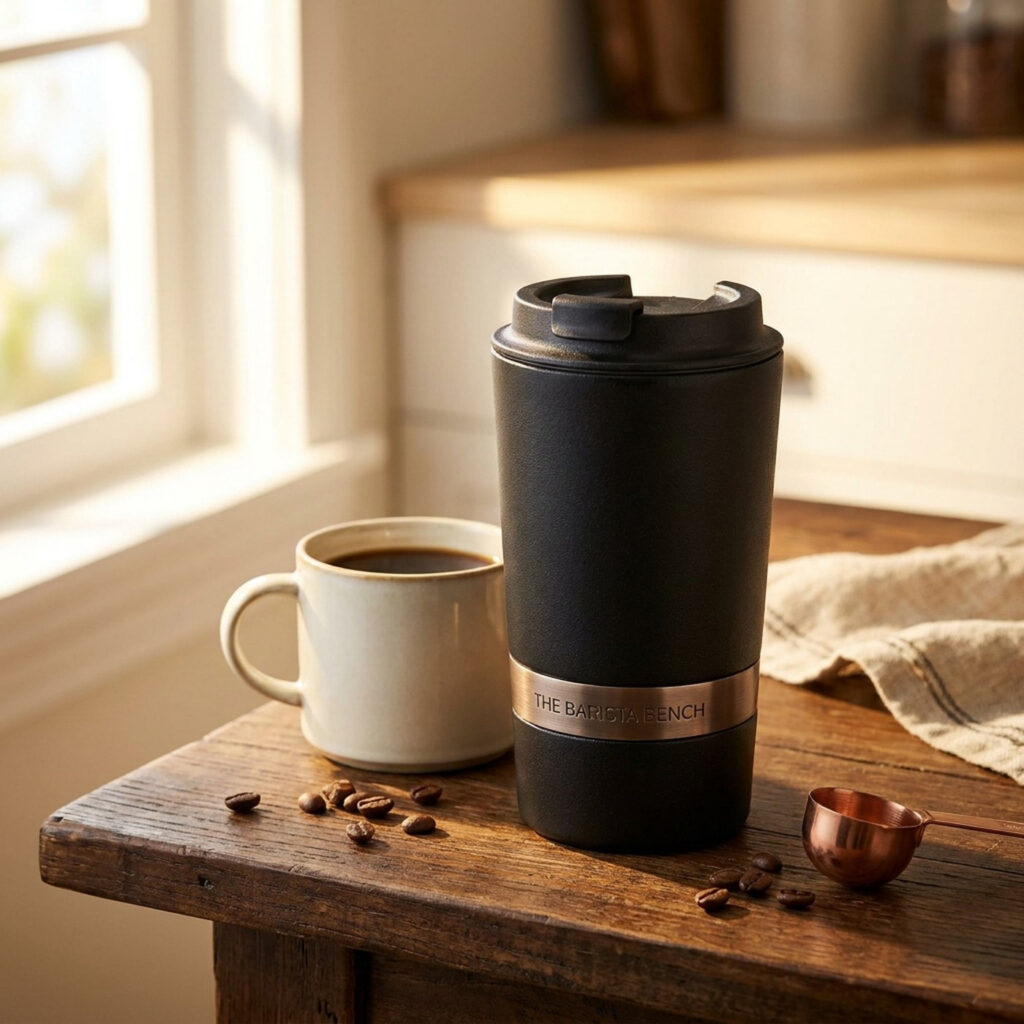 Matte Cast Iron Travel Press