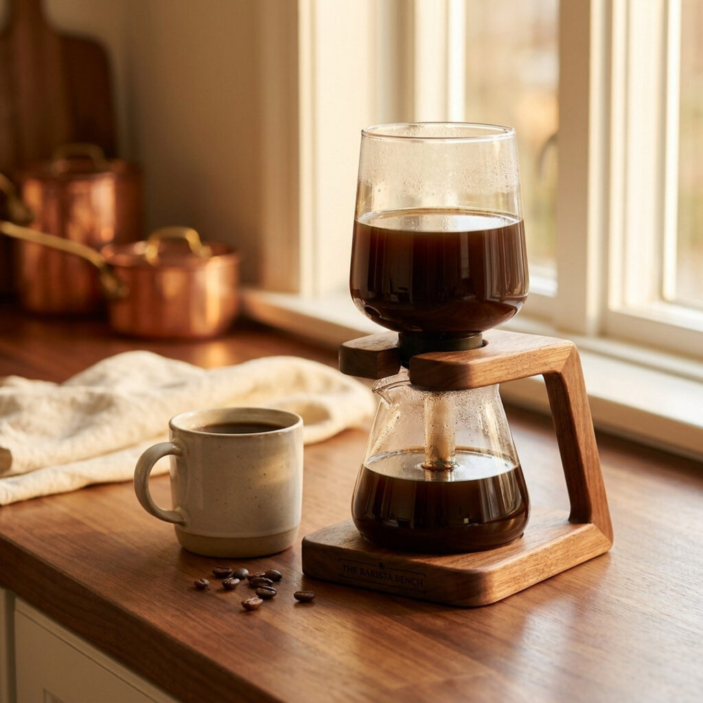 Craft Walnut Siphon Brewer