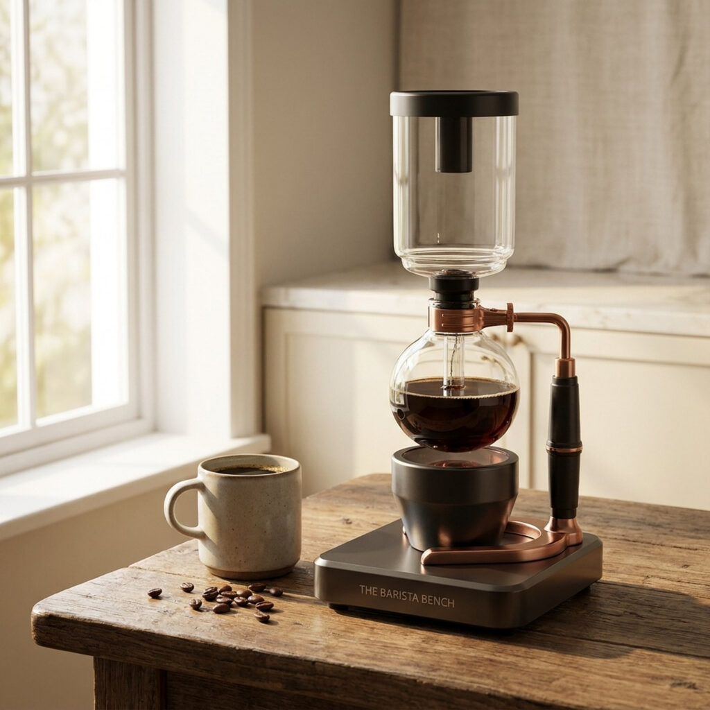Field Matte Black Siphon Brewer