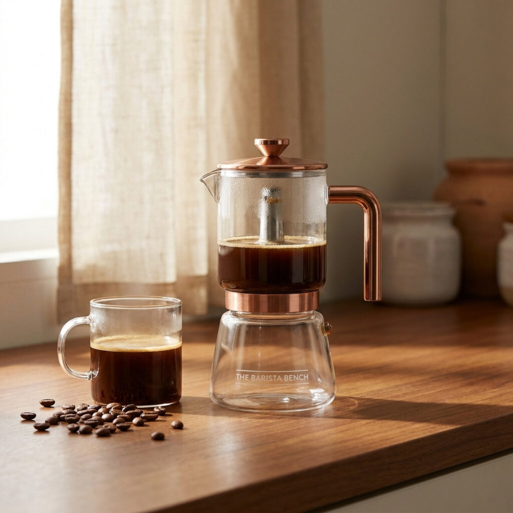 Roastery Borosilicate Glass Moka Pot