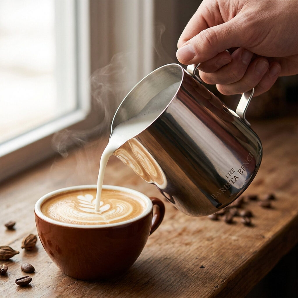 Roastery Stainless Steel Latte Art Pitcher