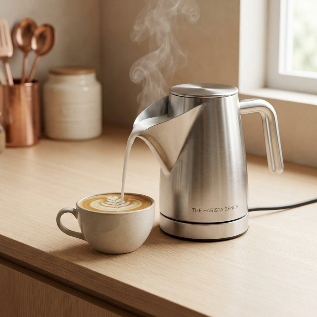Studio Stainless Steel Electric Milk Steamer