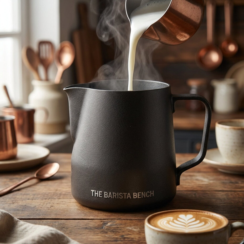 Matte Cast Iron Milk Jug