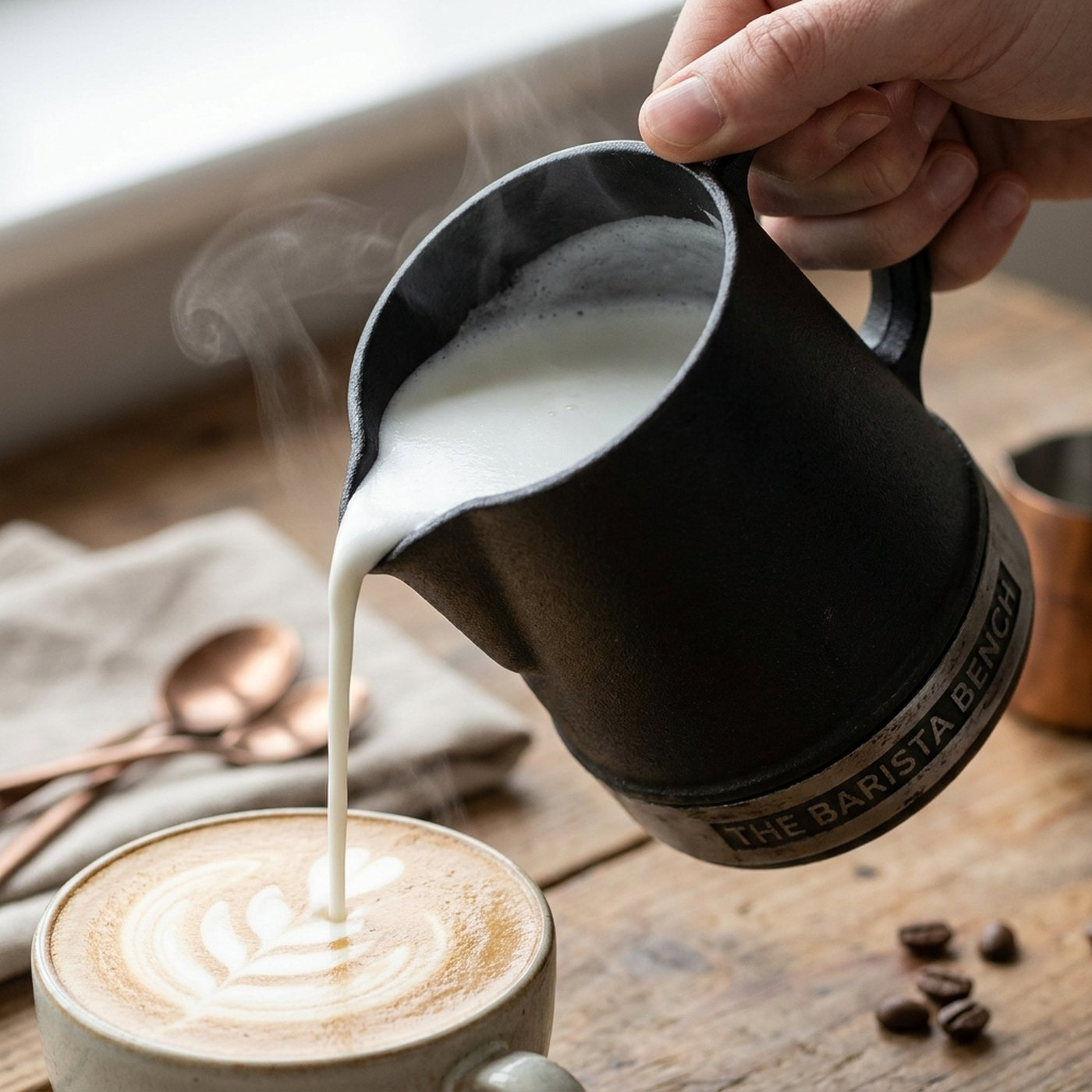 Craft Cast Iron Milk Jug