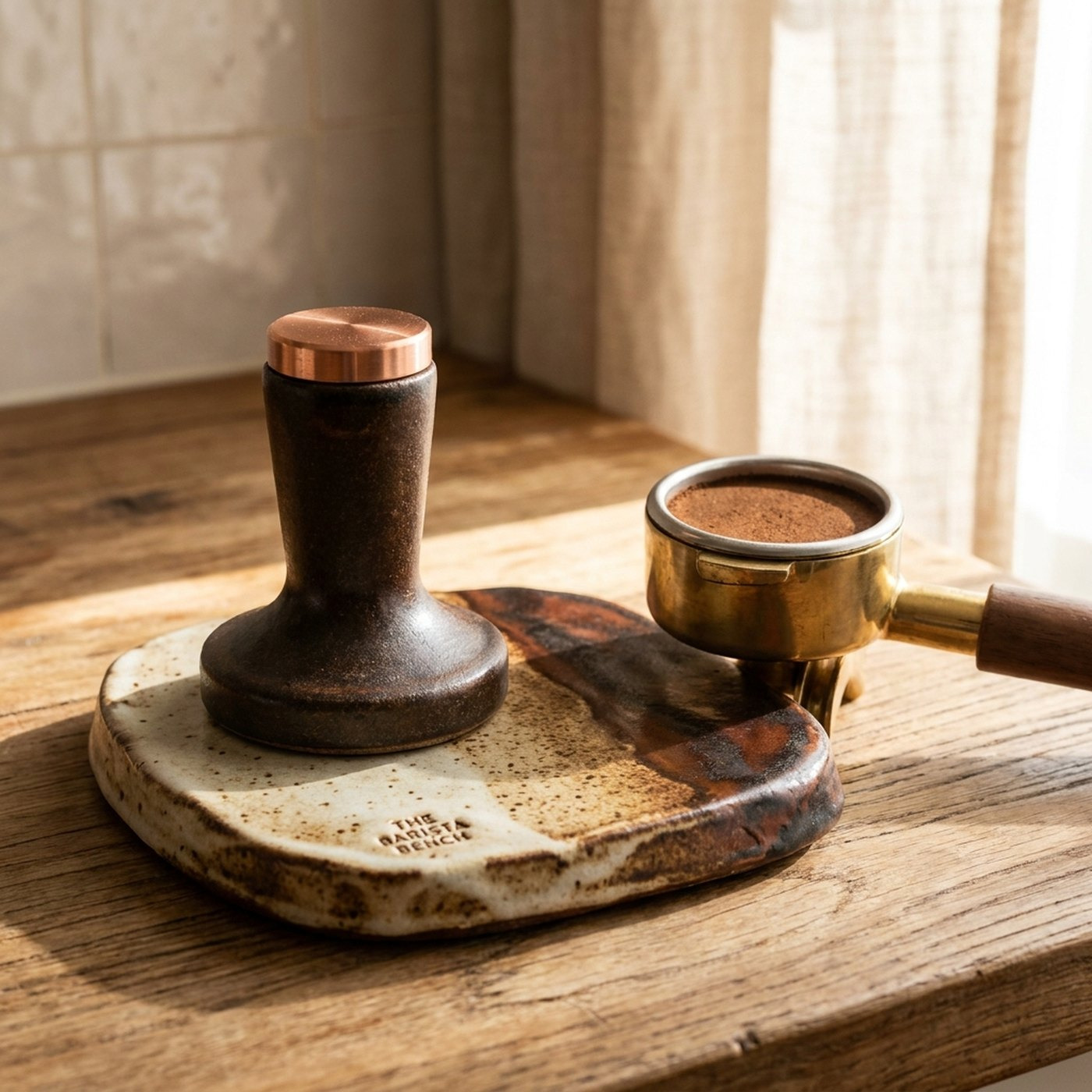 Bench Stoneware Tamping Mat