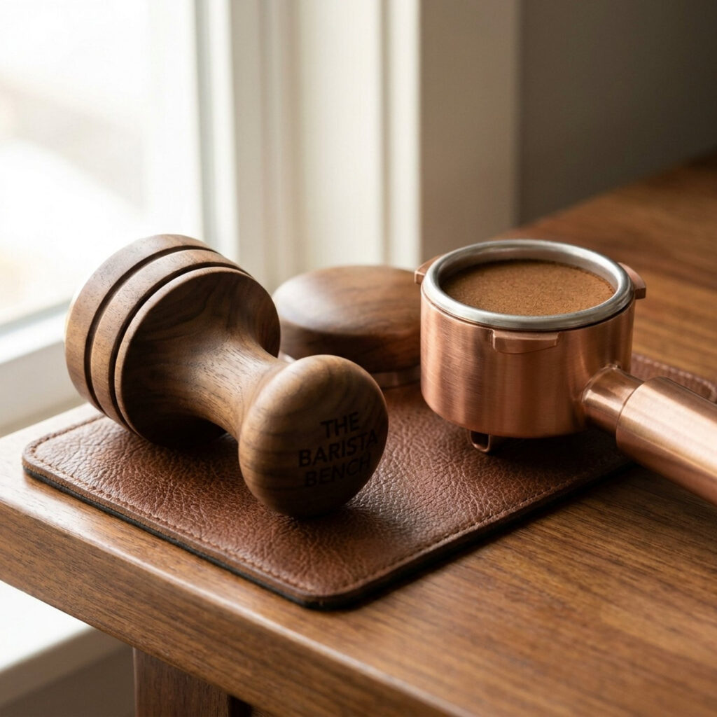 Craft Walnut Tamper & Distributor Set