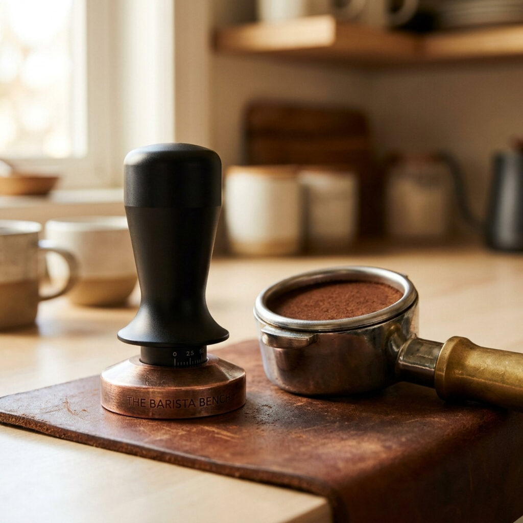 Roastery Matte Black Calibrated Tamper
