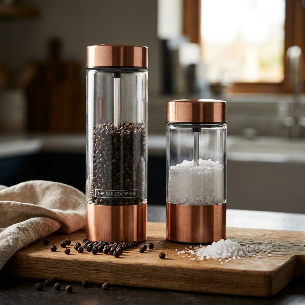 Nº7 Borosilicate Glass Electric Pepper Mill