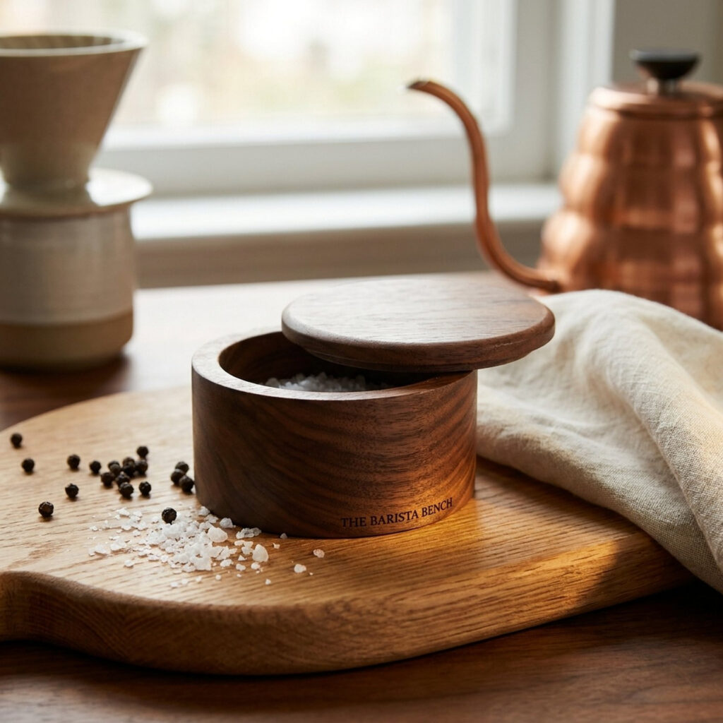 Everyday Walnut Salt Cellar