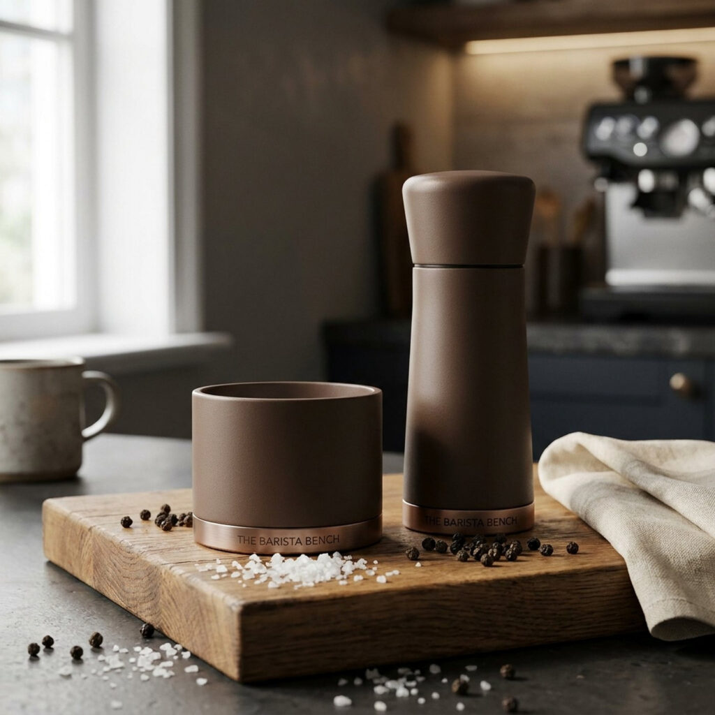 Nº7 Powder-Coated Steel Salt Cellar